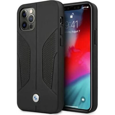 Coque BMW en cuir pour iPhone 12/12 Pro - Protection Coque BMW en cuir pour iPhone 12/12 Pro - Protection