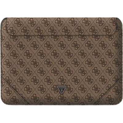 Guess Braune 4G Triangle Laptop Hülle - Hülle Guess Braune 4G Triangle Laptop Hülle - Hülle