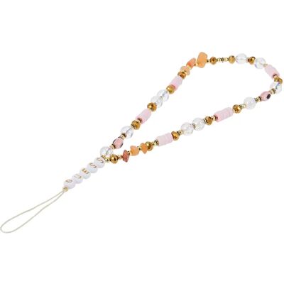 Guess Phone Strap Beads Bohemia Braun - Telefonriem Guess Phone Strap Beads Bohemia Braun - Telefonriem