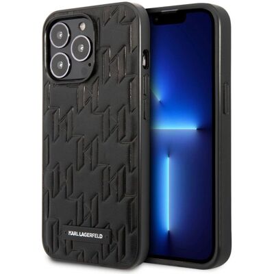 Coque dure Karl Lagerfeld pour iPhone 13 Pro - Noir - Publicité Coque dure Karl Lagerfeld pour iPhone 13 Pro - Noir - Publicité