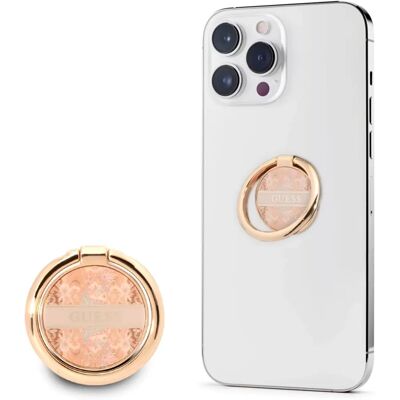 Support de téléphone Guess doré avec motif Paisley - Publicité Support de téléphone Guess doré avec motif Paisley - Publicité