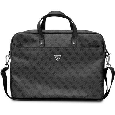 Sac pour ordinateur portable Guess Saffiano 4G 16" Logo Triangle - Publicité Sac pour ordinateur portable Guess Saffiano 4G 16" Logo Triangle - Publicité