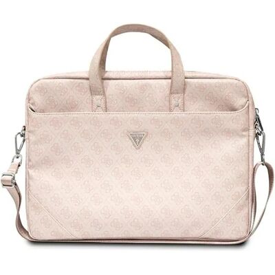 Guess Pink 16-Zoll Saffiano Notebooktasche - Notebooktasche Guess Pink 16-Zoll Saffiano Notebooktasche - Notebooktasche