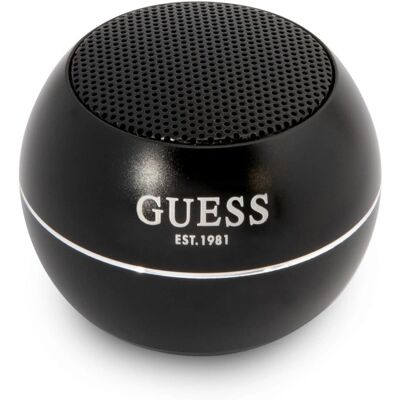 Guess Mini Bluetooth-Lautsprecher - 3W, 4H, Schwarz Guess Mini Bluetooth-Lautsprecher - 3W, 4H, Schwarz