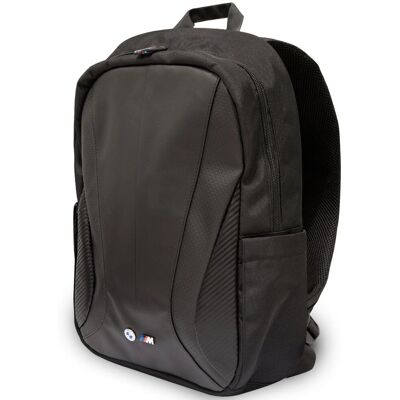 BMW Universalt 16" Laptop Rucksack Perforiert Seitentaschen Schwarz BMW Universalt 16" Laptop Rucksack Perforiert Seitentaschen Schwarz