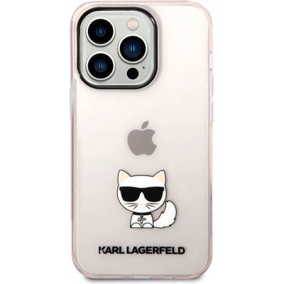 Coque iPhone 14 Pro Rose Karl Lagerfeld - Étui Coque iPhone 14 Pro Rose Karl Lagerfeld - Étui