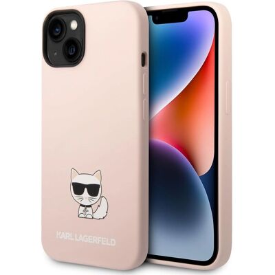Coque iPhone Karl Lagerfeld Rose - Graphique Choupette Coque iPhone Karl Lagerfeld Rose - Graphique Choupette