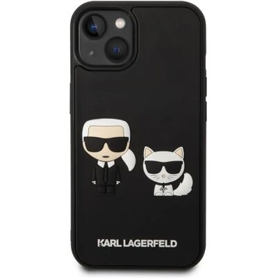 Karl Lagerfeld iPhone 14 Plus Hülle - Schwarz - Schutz & Design Karl Lagerfeld iPhone 14 Plus Hülle - Schwarz - Schutz & Design