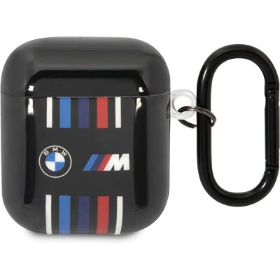 Coque AirPods BMW Lignes Multicolores Sportives - Étui AirPods - Publicité Coque AirPods BMW Lignes Multicolores Sportives - Étui AirPods - Publicité