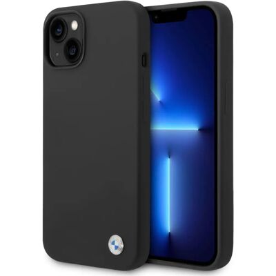 Coque en silicone BMW pour iPhone 14 - Noir Coque en silicone BMW pour iPhone 14 - Noir