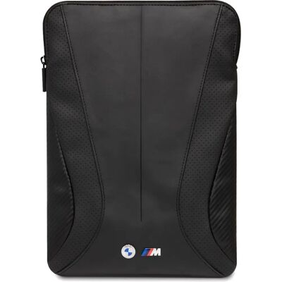 Housse Universelle pour Notebook BMW 16" Carbone & Perforé - Noir Housse Universelle pour Notebook BMW 16" Carbone & Perforé - Noir