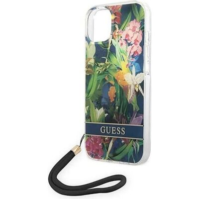 Coque Fleur Bleue Guess - iPhone 14/15/13 6.1" Coque Fleur Bleue Guess - iPhone 14/15/13 6.1"