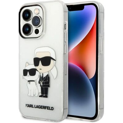 Karl Lagerfeld iPhone 12/12 Pro Glitter Hülle - Handyhülle Karl Lagerfeld iPhone 12/12 Pro Glitter Hülle - Handyhülle