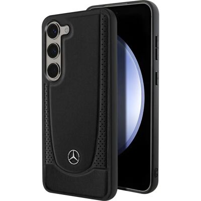 Mercedes Leder Urban Line Hülle S23 - Schwarz Mercedes Leder Urban Line Hülle S23 - Schwarz