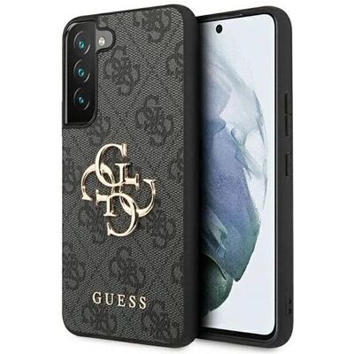 Coque Guess S23 Cuir Écologique Logo Métal - Étui pour Smartphone Coque Guess S23 Cuir Écologique Logo Métal - Étui pour Smartphone