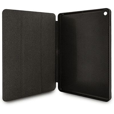 Karl Lagerfeld iPad Hülle - Saffiano Leder - Schwarz - Tablet Fall Karl Lagerfeld iPad Hülle - Saffiano Leder - Schwarz - Tablet Fall