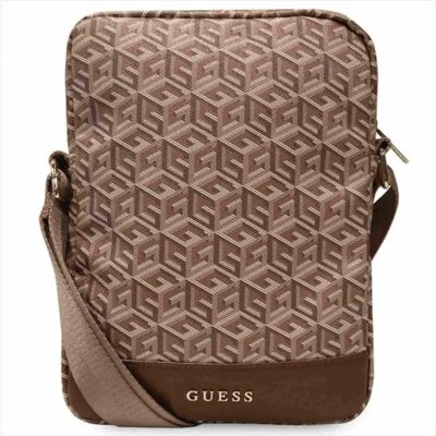 Guess Braune G Cube 10" Tragetasche - Tragetasche Guess Braune G Cube 10" Tragetasche - Tragetasche