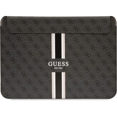 Guess Leder Laptop-Hülle 13/14 Zoll - Schwarz - Notebooktasche Guess Leder Laptop-Hülle 13/14 Zoll - Schwarz - Notebooktasche
