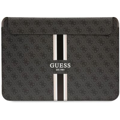 Guess Leder Laptop-Hülle 13/14 Zoll - Schwarz - Notebooktasche Guess Leder Laptop-Hülle 13/14 Zoll - Schwarz - Notebooktasche