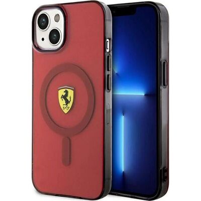 Ferrari iPhone 14 Translucent MagSafe-Hülle Ferrari iPhone 14 Translucent MagSafe-Hülle