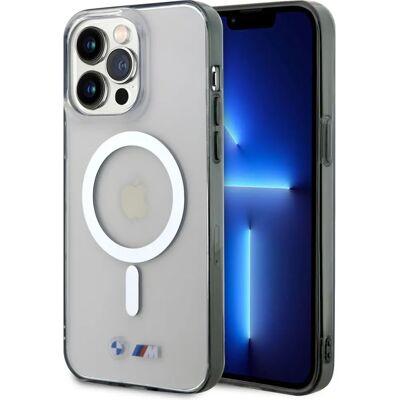 Coque BMW BMHMP14XHCRS Transparente MagSafe pour iPhone 14 Pro Max Coque BMW BMHMP14XHCRS Transparente MagSafe pour iPhone 14 Pro Max