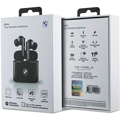 BMW Wireless Headphones - Bluetooth 5.1, IPX4, 10h - Headphones BMW Wireless Headphones - Bluetooth 5.1, IPX4, 10h - Headphones