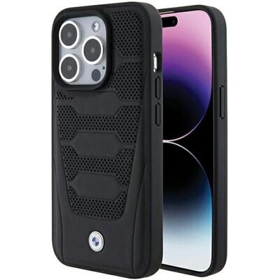 Coque en cuir BMW pour iPhone 15 Pro Max - Étui téléphone Coque en cuir BMW pour iPhone 15 Pro Max - Étui téléphone