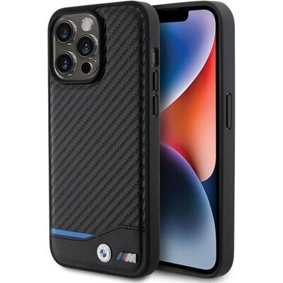 Coque de protection BMW iPhone 15 Pro Max Noir Carbone - Étui dur Coque de protection BMW iPhone 15 Pro Max Noir Carbone - Étui dur