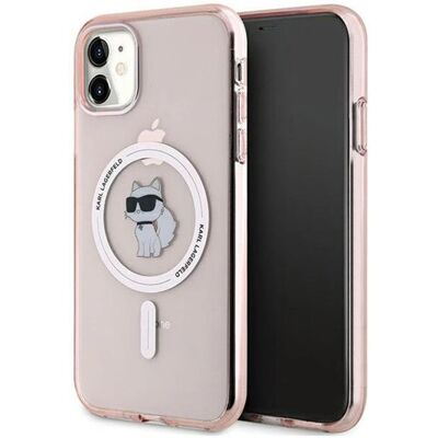 Karl Lagerfeld KLHMN61HFCCNOP Pinkes iPhone Case - Choupette MagSafe Karl Lagerfeld KLHMN61HFCCNOP Pinkes iPhone Case - Choupette MagSafe