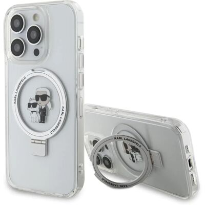 Coque Karl Lagerfeld iPhone 15 Pro - Transparente, Coins renforcés, MagSafe - Publicité Coque Karl Lagerfeld iPhone 15 Pro - Transparente, Coins renforcés, MagSafe - Publicité