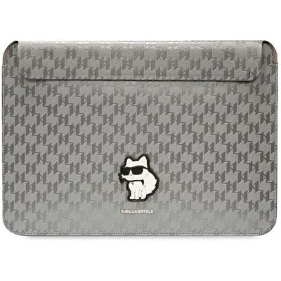 Karl Lagerfeld Silber Saffiano Monogram 14" Notebookhülle Karl Lagerfeld Silber Saffiano Monogram 14" Notebookhülle