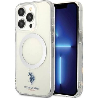 Custodia trasparente MagSafe per iPhone 15 Pro Max - Accessorio Smartphone di U.S. Polo Assn. Custodia trasparente MagSafe per iPhone 15 Pro Max - Accessorio Smartphone di U.S. Polo Assn.