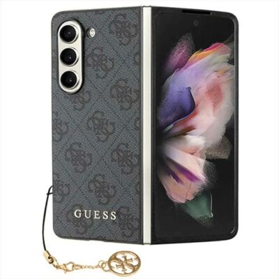 Coque Guess Samsung Galaxy Z Fold5 - Cuir écologique, 4G Charms Coque Guess Samsung Galaxy Z Fold5 - Cuir écologique, 4G Charms