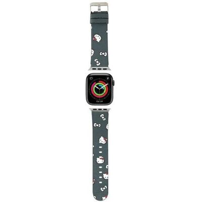 Hello Kitty HKAWMPSAPSK Apple Watch Armband - Schwarz, 38/40/41mm - Armband Hello Kitty HKAWMPSAPSK Apple Watch Armband - Schwarz, 38/40/41mm - Armband