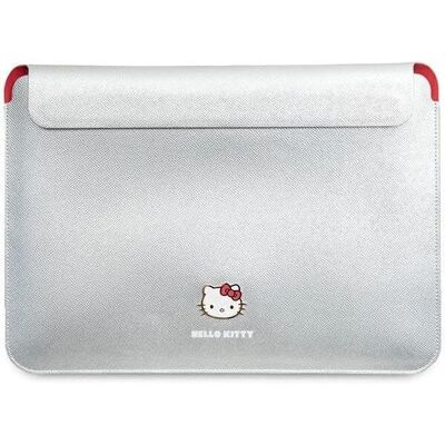 Hello Kitty 14" Silver Notebook Sleeve - Stylish & Lightweight Hello Kitty 14" Silver Notebook Sleeve - Stylish & Lightweight