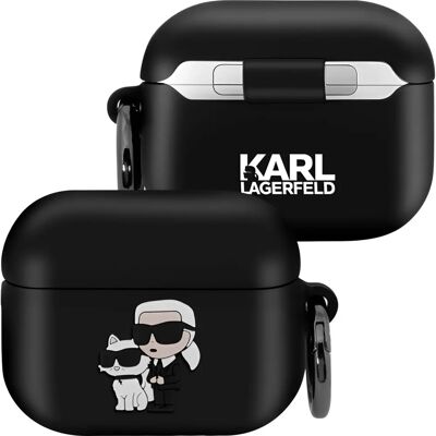 Coque Airpods Pro Karl Lagerfeld NFT - Couverture en silicone protectrice - Publicité Coque Airpods Pro Karl Lagerfeld NFT - Couverture en silicone protectrice - Publicité