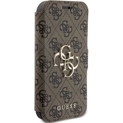 Guess Coque de Protection pour iPhone 15 Pro Livre Logo 4G - Étui Guess Coque de Protection pour iPhone 15 Pro Livre Logo 4G - Étui