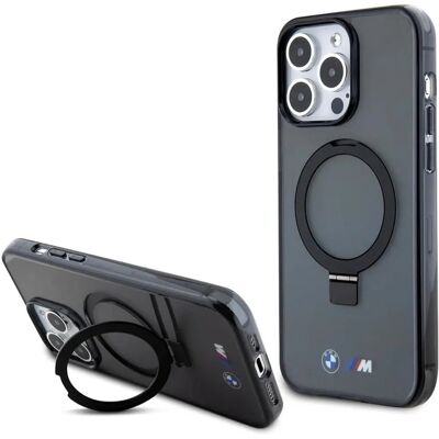 Coque BMW iPhone 15 Pro Max avec Support Anneau MagSafe - Résistance aux Chocs - Publicité Coque BMW iPhone 15 Pro Max avec Support Anneau MagSafe - Résistance aux Chocs - Publicité