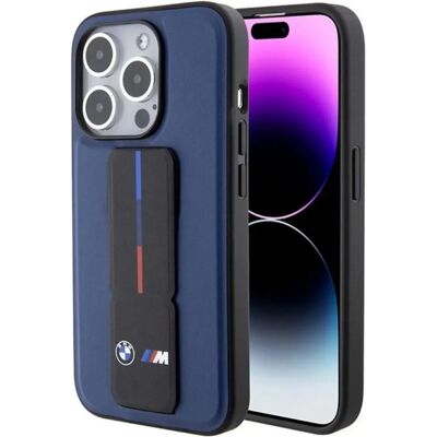 BMW iPhone 15 Pro Coque Bicolore - Smartphone Étui BMW iPhone 15 Pro Coque Bicolore - Smartphone Étui