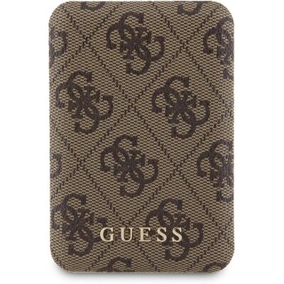 GUESS Nahkainen Metallilogo Virtapankki - 5000mAh 15W - Power Bank Induktio GUESS Nahkainen Metallilogo Virtapankki - 5000mAh 15W - Power Bank Induktio