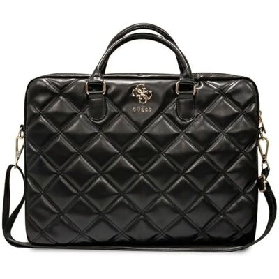 Sac à ordinateur Guess rembourré 15/16 pouces - Logo 4G métallique - Publicité Sac à ordinateur Guess rembourré 15/16 pouces - Logo 4G métallique - Publicité