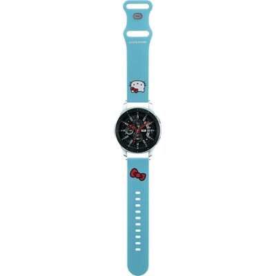 Hello Kitty Silikon Uhrenarmband - Blau - Universelles Smartwatch-Armband Hello Kitty Silikon Uhrenarmband - Blau - Universelles Smartwatch-Armband