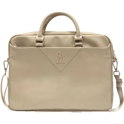 Guess GUCB15ZPGSTEGD 16" Gold Triangle Notebook Tasche - Notebooktasche Guess GUCB15ZPGSTEGD 16" Gold Triangle Notebook Tasche - Notebooktasche