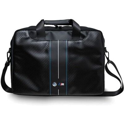 BMW BMCB15COMSCAKL - 16" Schwarze/blau Streifen Notebooktasche BMW BMCB15COMSCAKL - 16" Schwarze/blau Streifen Notebooktasche