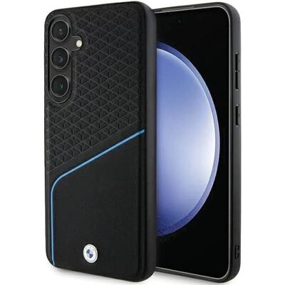 Coque dure BMW Leather Texturée & Line avec MagSafe pour Galaxy S24 Coque dure BMW Leather Texturée & Line avec MagSafe pour Galaxy S24
