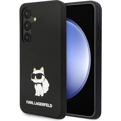 Coque en Silicone Noire Karl Lagerfeld Choupette pour Samsung Galaxy S24 - Publicité Coque en Silicone Noire Karl Lagerfeld Choupette pour Samsung Galaxy S24 - Publicité