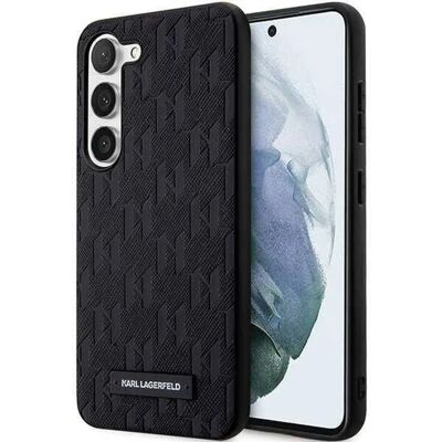 Karl Lagerfeld Saffiano Monogram Hardcase - Samsung Galaxy S24+ - Schwarz Karl Lagerfeld Saffiano Monogram Hardcase - Samsung Galaxy S24+ - Schwarz