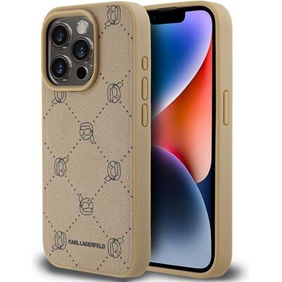 Coque Karl Lagerfeld pour iPhone 15 Pro Max - Motif Karl Heads Coque Karl Lagerfeld pour iPhone 15 Pro Max - Motif Karl Heads