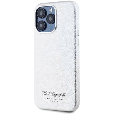 Karl Lagerfeld iPhone 15 Pro Max Grau Hülle - Smartphone Hülle Karl Lagerfeld iPhone 15 Pro Max Grau Hülle - Smartphone Hülle