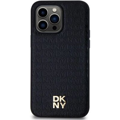 DKNY iPhone 13 Pro Max Leder Muster MagSafe Hülle DKNY iPhone 13 Pro Max Leder Muster MagSafe Hülle